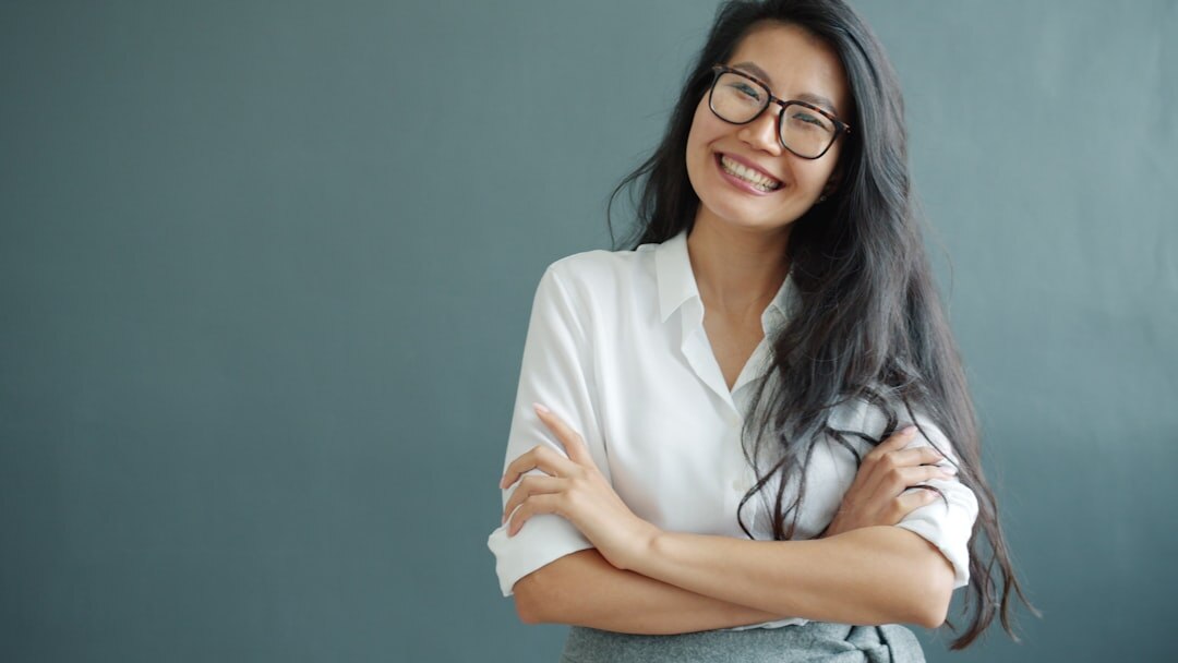 confident professional smiling